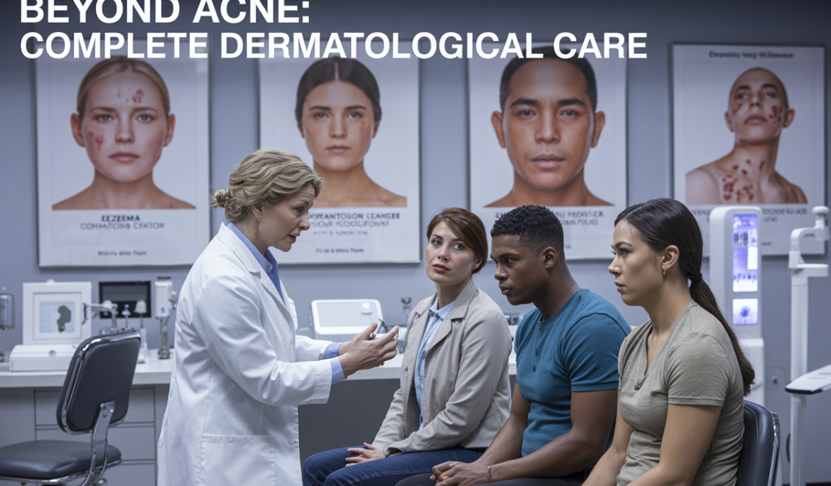 What a dermatologist treats beyond acne