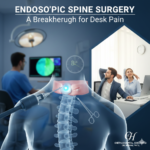 Endoscopic spine surgery procedure visualization for back pain relief, performed by Dr. Nirmal Patil at Chetna Hospital, Chinchwad.