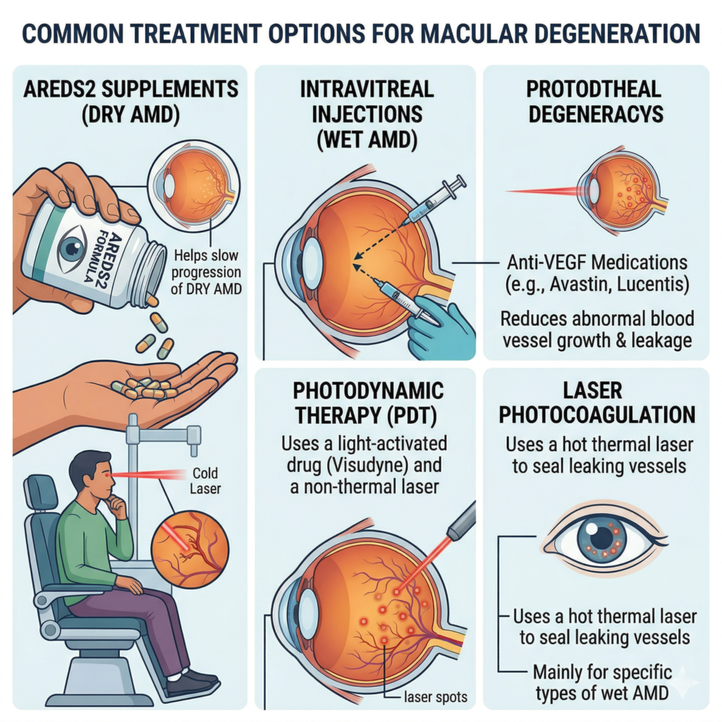 Age-Related Macular Degeneration (AMD): Causes, Stages & Treatments