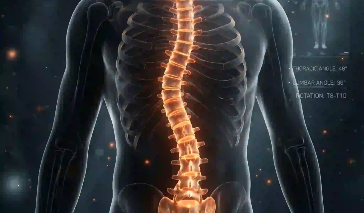spine specialist in Pimpri Chinchwad Scoliosis treatment types and spinal curvature diagram by Dr. Nirmal Patil, Chetna Hospital Chinchwad.