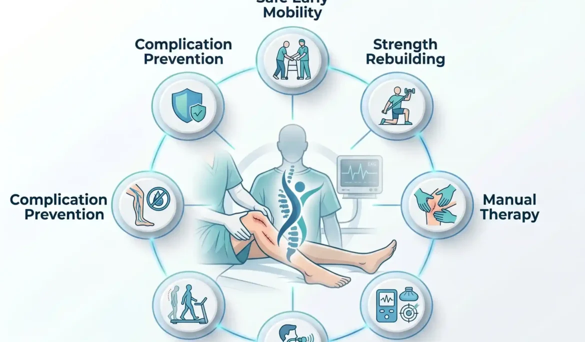 ext Gen Rehab & Physi Centre interior at Chetna Hospital Chinchwad, providing post-operative physiotherapy in Pimpri-Chinchwad.