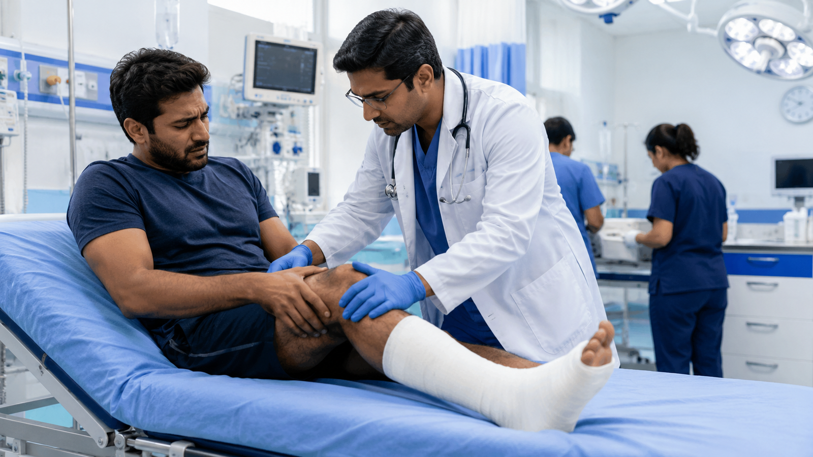 Orthopedic emergency care in PCMC at Chetna Hospital