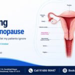 Bleeding after menopause – labelled illustration of the uterus and lining, Dr Bharati Patil, gynaecologist in Chinchwad