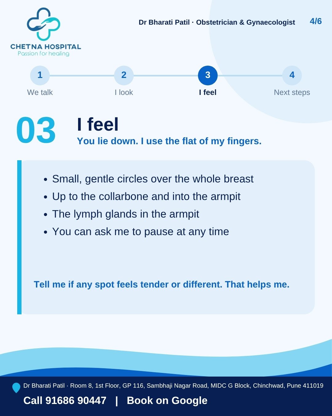 Slide 4: Step 3, I feel