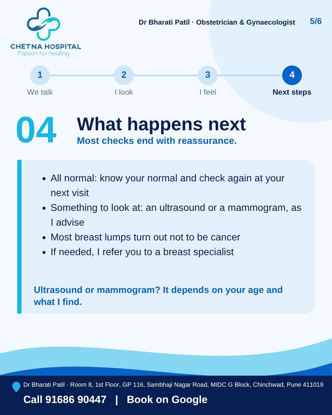 Slide 5: Step 4, what happens next